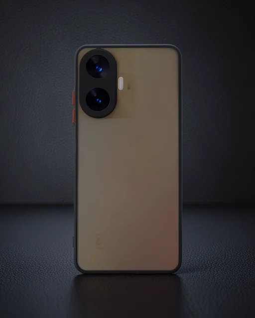 Realme C55 Kılıf Montreal Silikon Kapak - Siyah