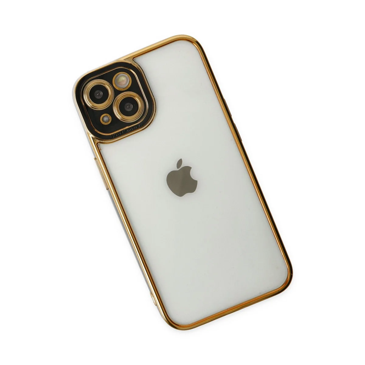 Apple İphone 14 Plus Kılıf Liva Lens Silikon - Siyah görsel 3