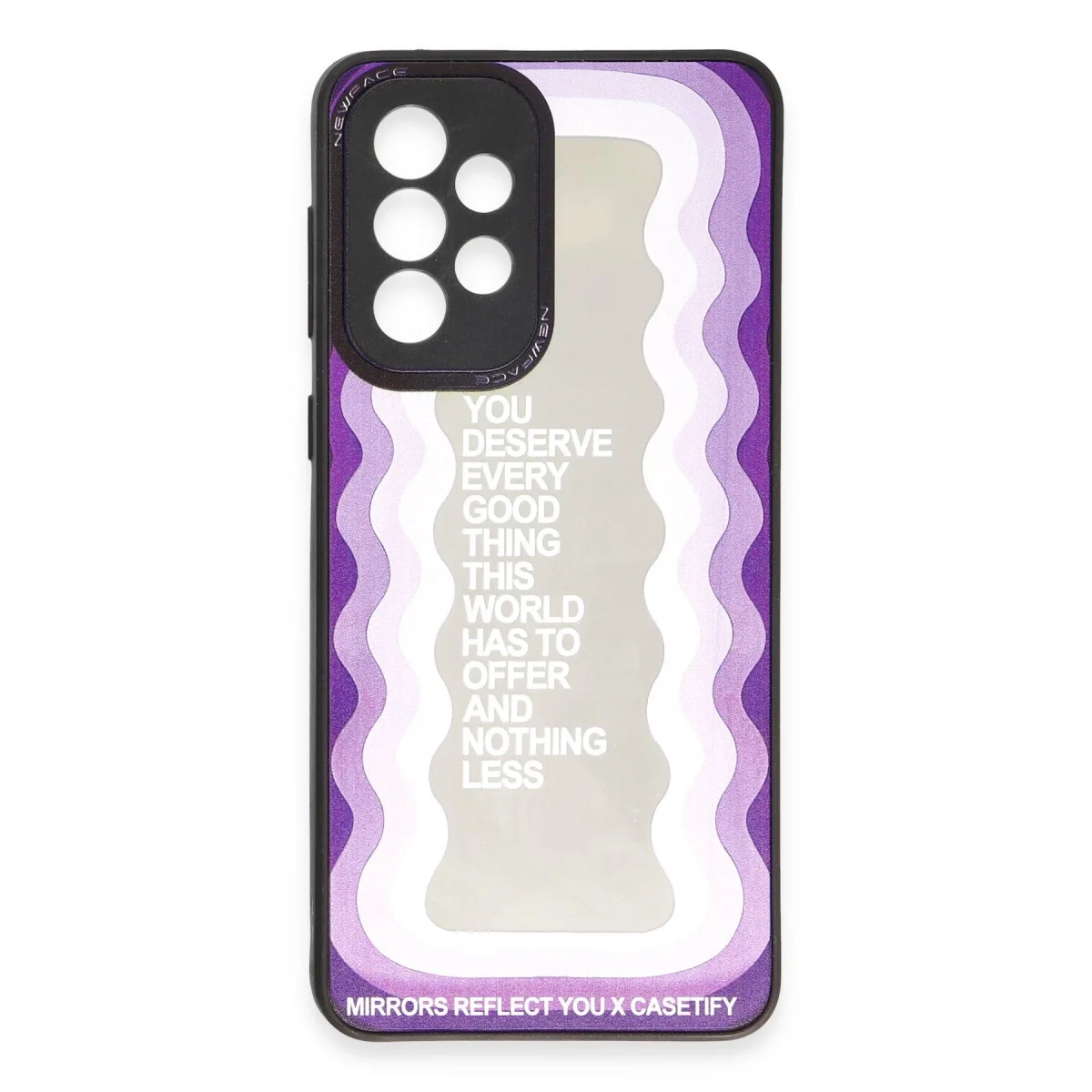 Samsung Galaxy A73 5g Kılıf Mirror Desenli Kapak - Mirror - 5 görsel 2