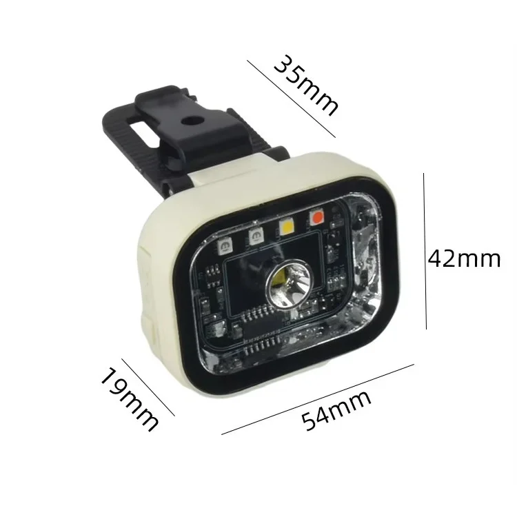 PS-1979 Şarjlı Sensörlü LED Kafa Lambası 19.5gr Ultra Hafif Mıknatıslı görsel 3
