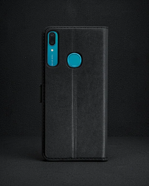 Huawei Y6 Prime Kılıf Trend S Plus Kapaklı Kılıf - Siyah