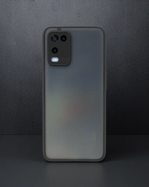 Oppo A54 4g Kılıf Montreal Silikon Kapak - Siyah