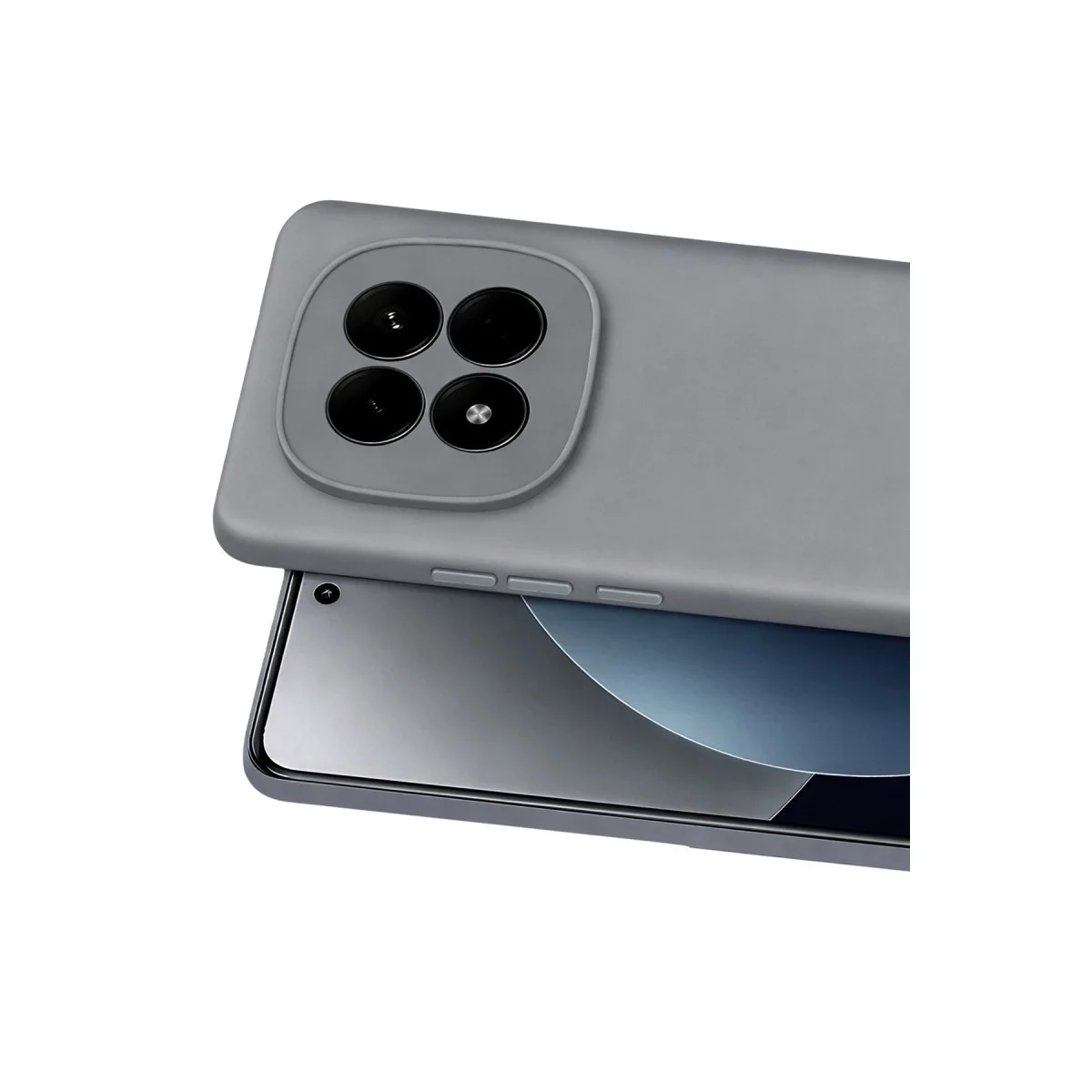 Xiaomi Redmi Note 15 4g First Silikon - Gri görsel 2