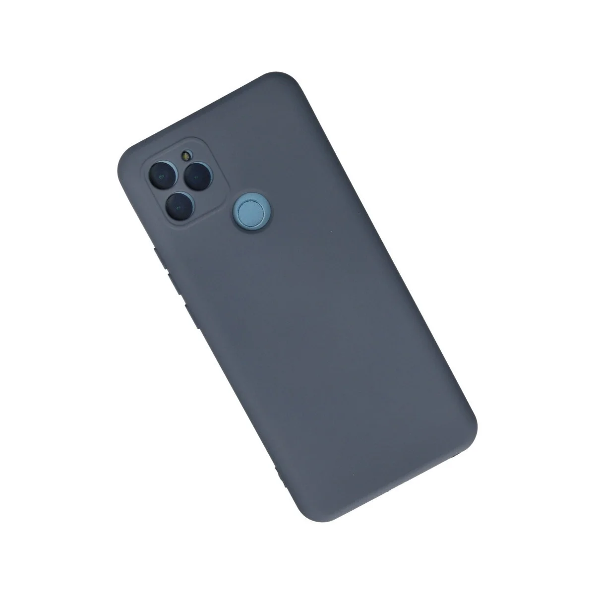 General Mobile Gm 21 Kılıf Nano İçi Kadife Silikon - Gri görsel 2