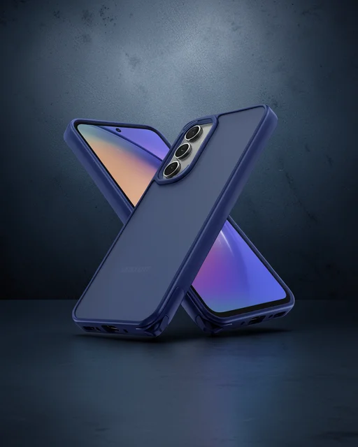 Samsung Galaxy A05s Kılıf Elegant Kapak - Lacivert