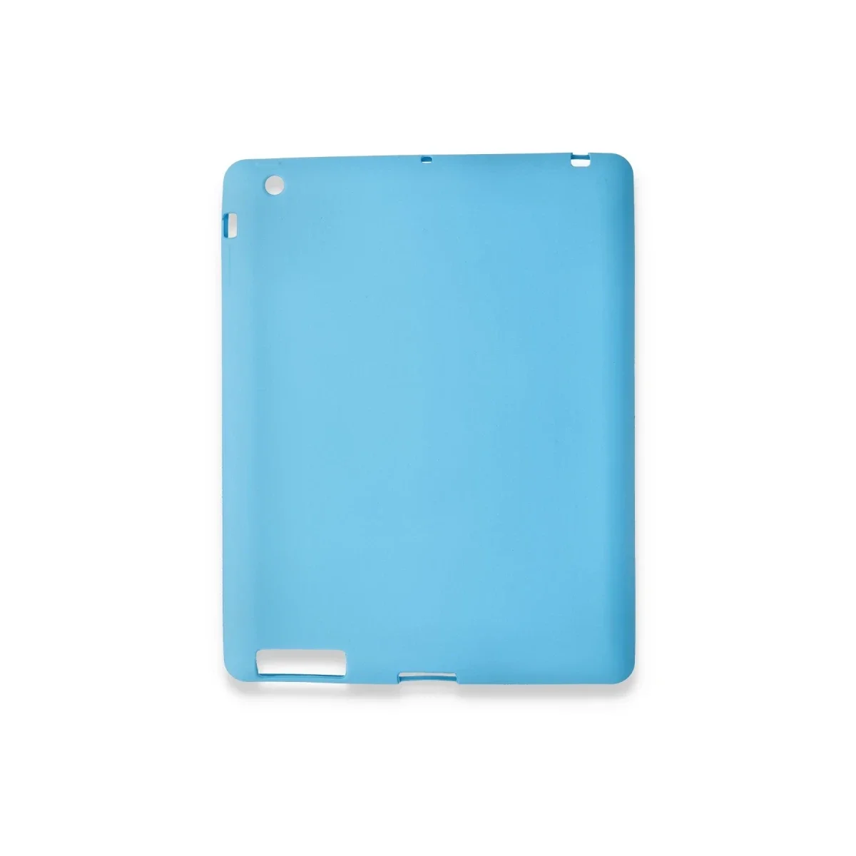 Apple iPad 4 9.7 Kılıf Evo Tablet Silikon - Mavi