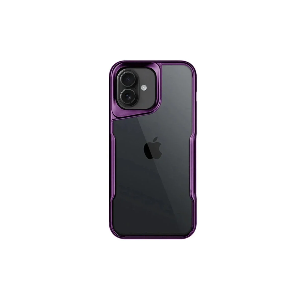 Apple iPhone 16 Kılıf Boyi Silikon Kapak - Derin Mor görsel 3