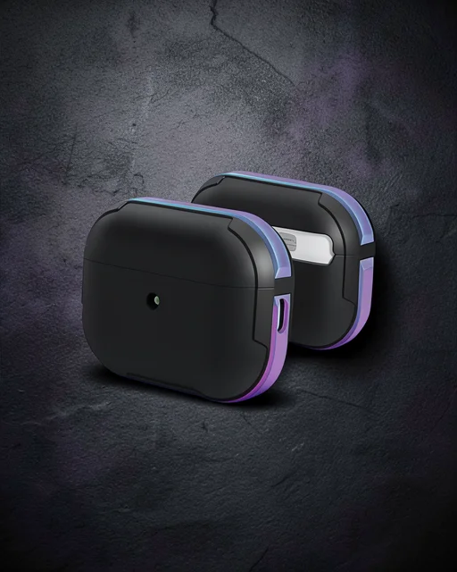 Apple Airpods 3 (3.nesil) Mo-a8 Armor Kılıf - Rainbow