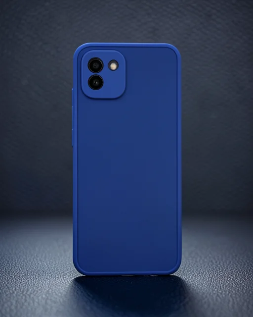 Samsung Galaxy A03 Kılıf Montreal Silikon Kapak - Lacivert