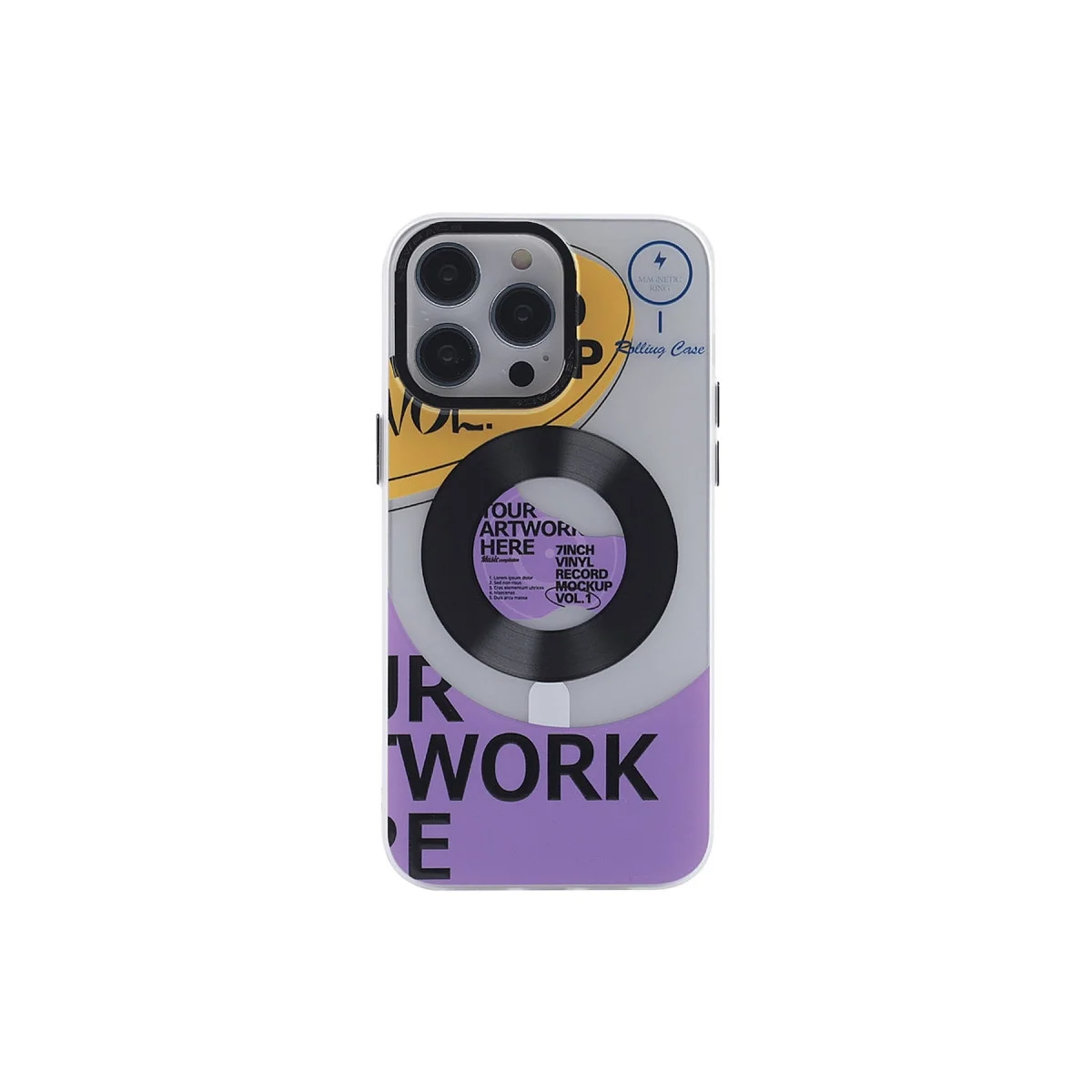 Apple İphone 14 Pro Kılıf Apollo Magneticsafe Desenli Kapak - Apollo Şeffaf - 6 görsel 3