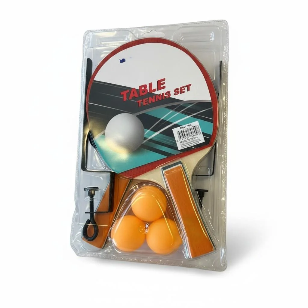 BSR-809 Pinpon Raketi File Ve 3 Top görsel 2
