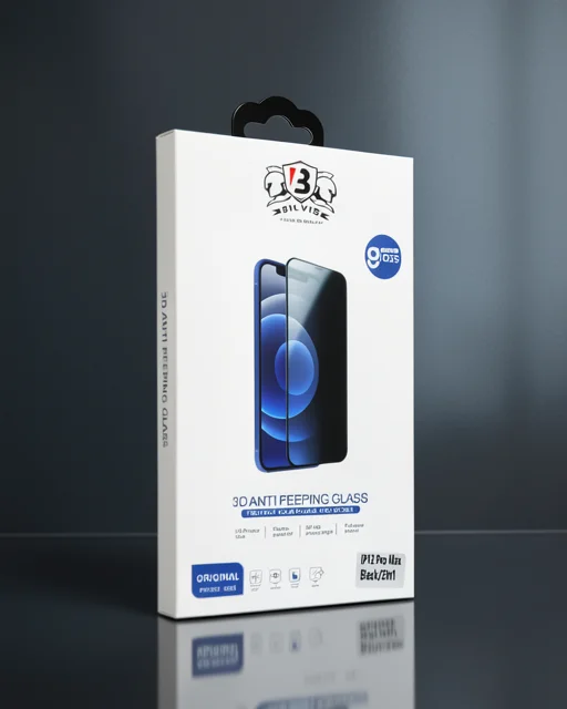 Apple İphone 7 Plus Bilvis Hayalet Cam Ekran Koruyucu - Beyaz