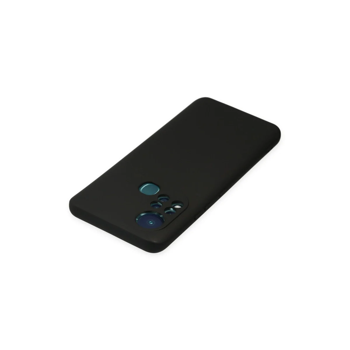 İnfinix Hot 11s Kılıf Nano İçi Kadife Silikon - Siyah görsel 5