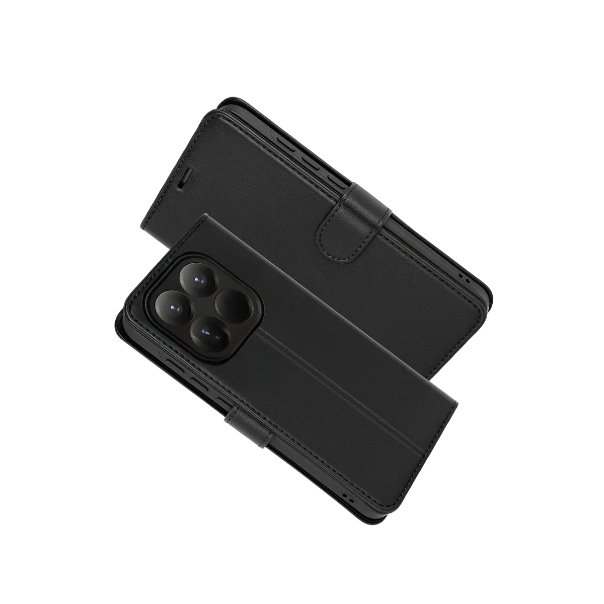 Xiaomi Mi 15T Trend S Plus Kapaklı Kılıf - Siyah görsel 2