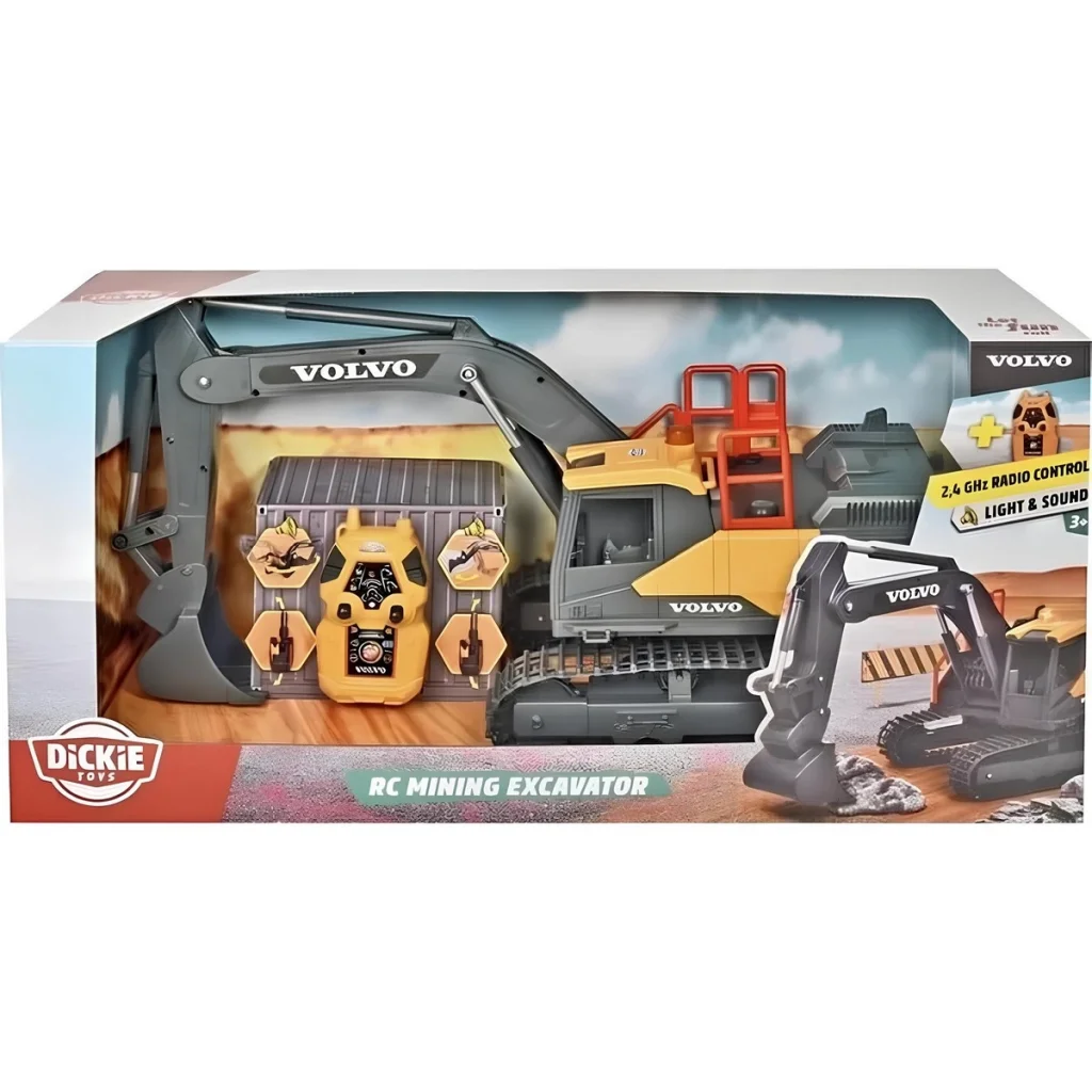 Dickie Toys Rc Volvo Maden Ekskavatörü görsel 3
