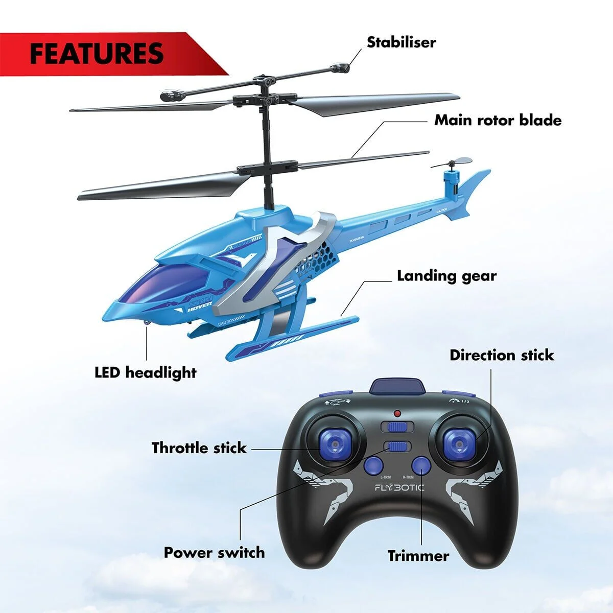 SIL 84848 Sky Hover Helikopter görsel 4