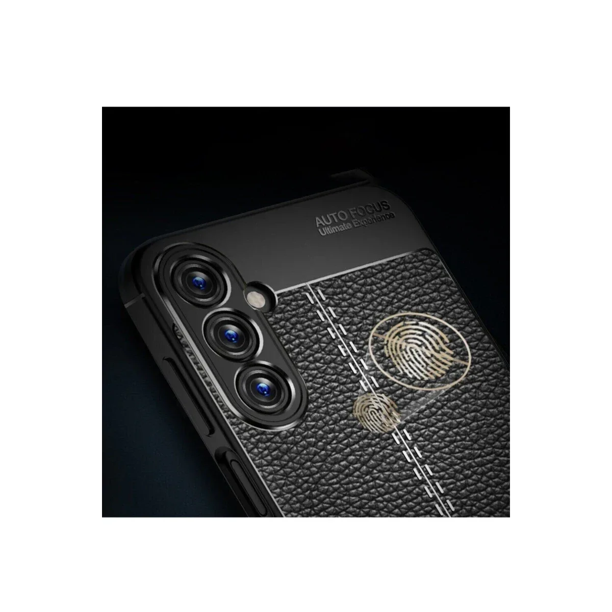 Samsung Galaxy A15 4G Kılıf Auto Focus Kapak - Siyah görsel 2