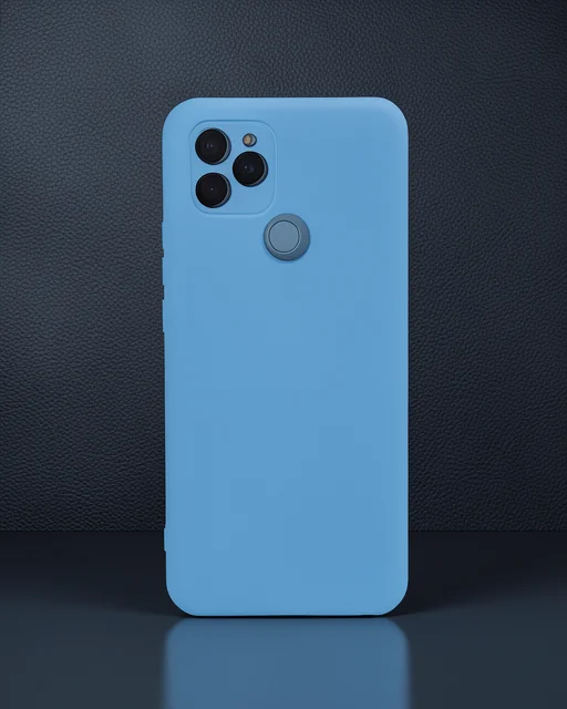 General Mobile Gm 21 Kılıf Nano İçi Kadife Silikon - Mavi