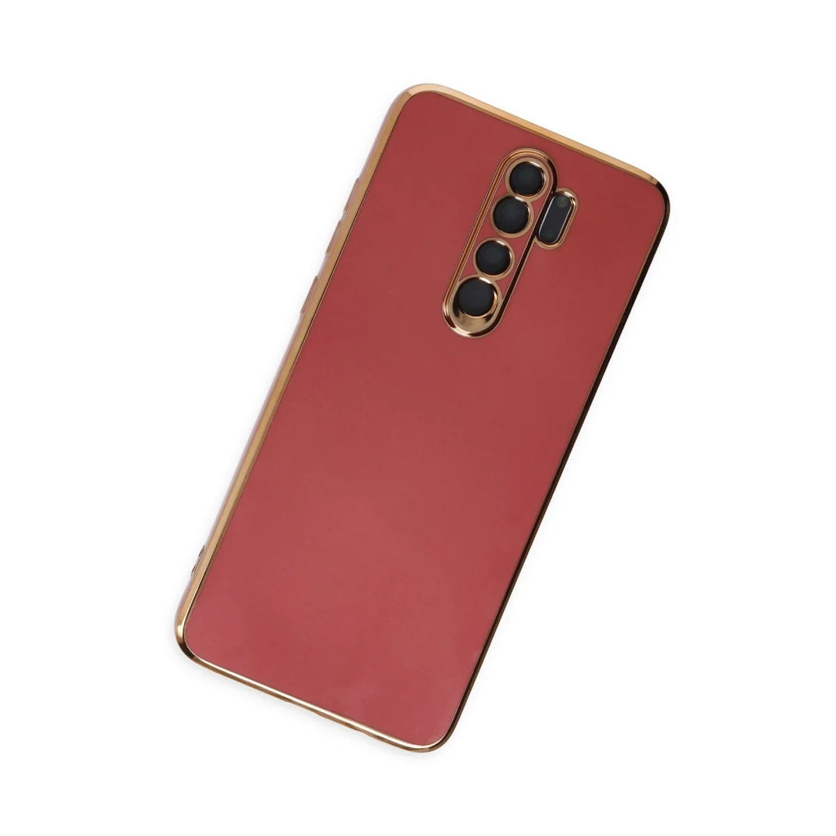 Xiaomi Redmi Note 8 Pro Kılıf Volet Silikon - Kırmızı görsel 3