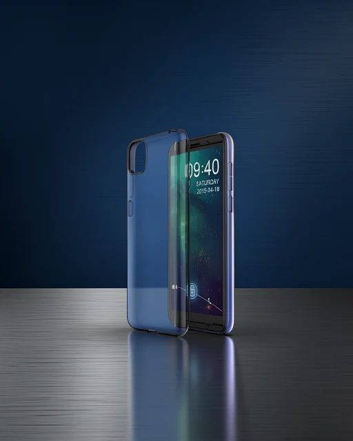 Huawei Y5p Kılıf Lüx Şeffaf Silikon - Şeffaf