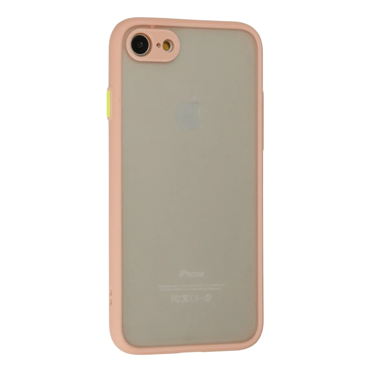Apple İphone 7 Kılıf Montreal Silikon Kapak - Pembe görsel 3