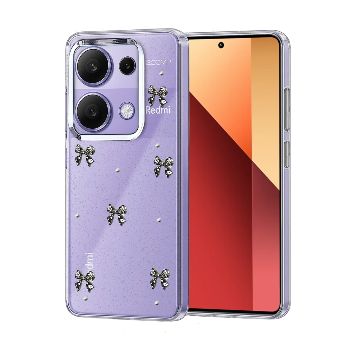 Xiaomi Redmi Note 13 Pro 4G Fiyonk Desenli Kapak - Desen 8
