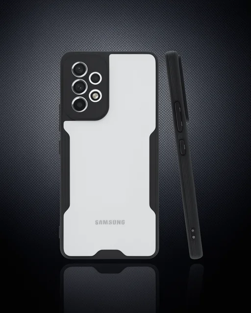 Samsung Galaxy A53 5g Kılıf Platin Silikon - Siyah