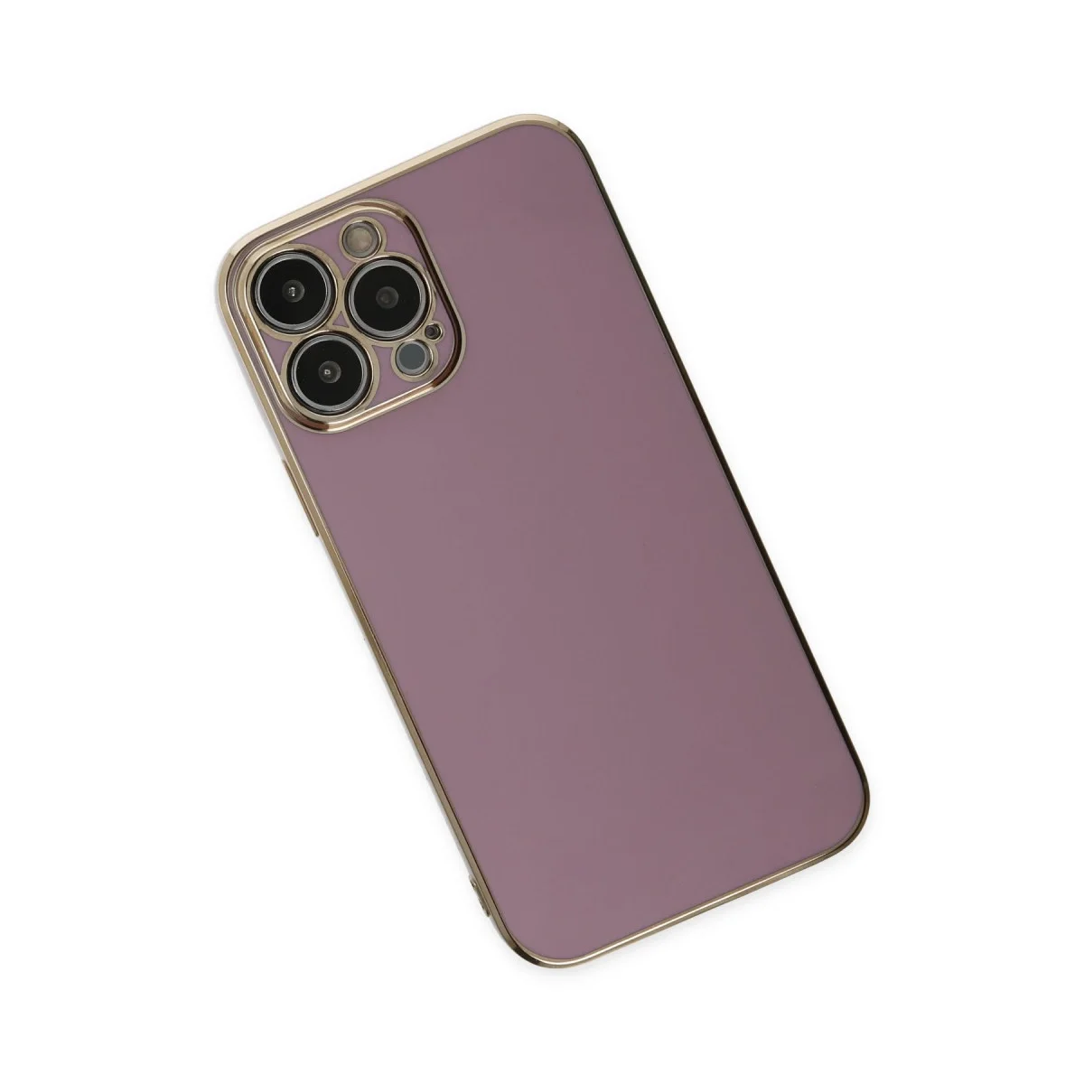 Apple İphone 14 Pro Kılıf Volet Silikon - Mor görsel 3