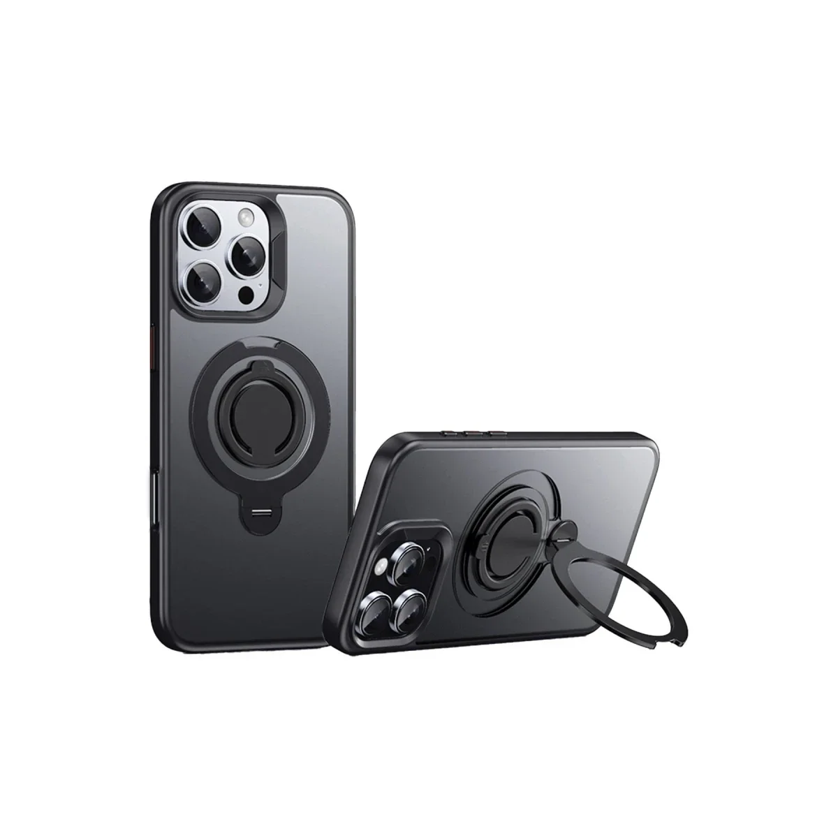 Joko Apple iPhone 16 Pro Avatar 360 Dönen Magsafe Kapak - Siyah