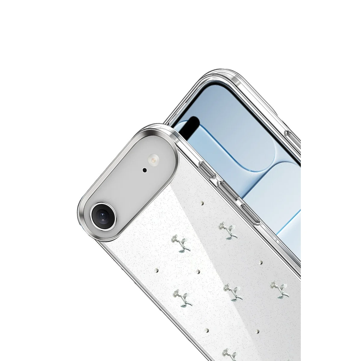 Apple İphone 17 Air Fiyonk Desenli Kapak - Desen 4 görsel 2