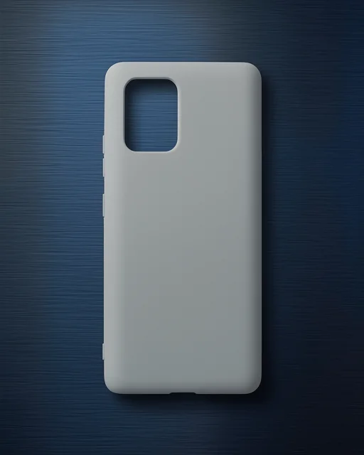 Samsung Galaxy A91 / S10 Lite Kılıf Nano İçi Kadife Silikon - Gri
