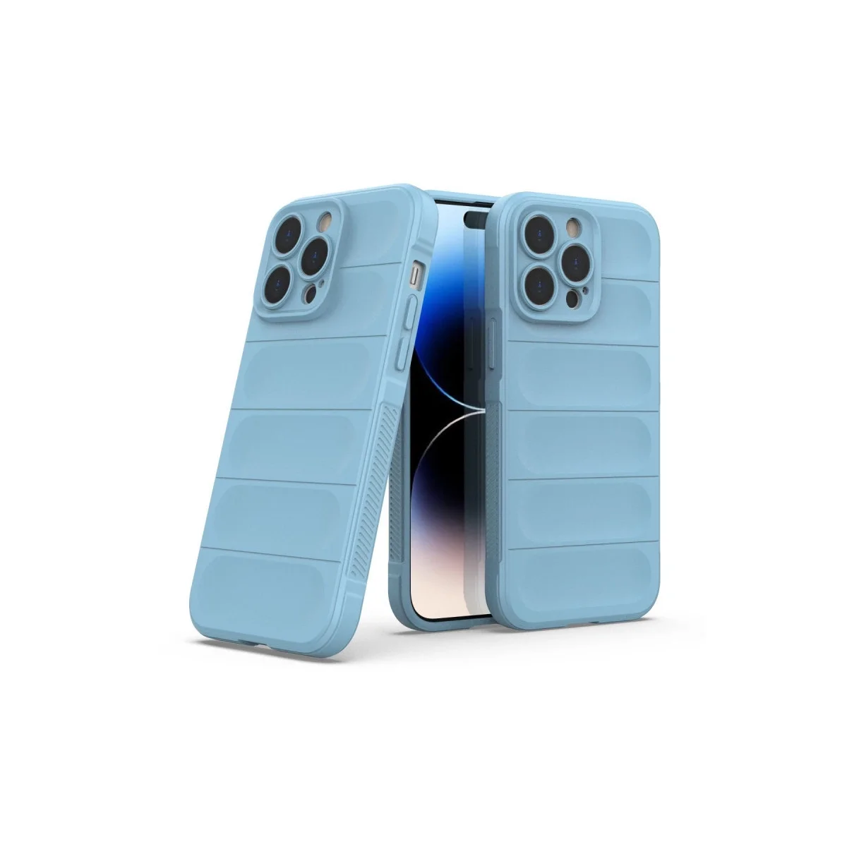 Apple İphone 14 Pro Kılıf Optimum Silikon - Sky Blue görsel 3