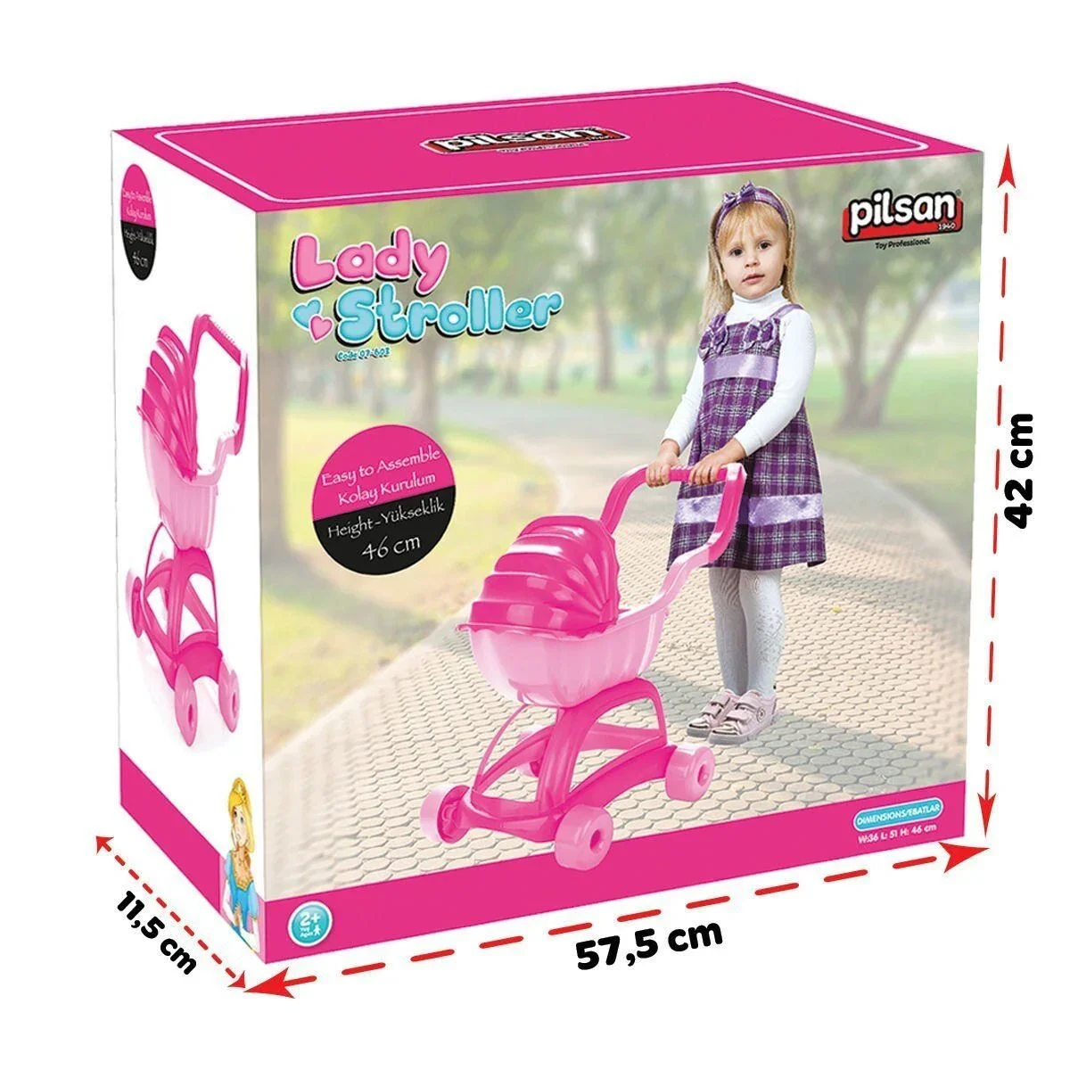 07 603 Lady Puset -Pilsan Oyuncak görsel 3