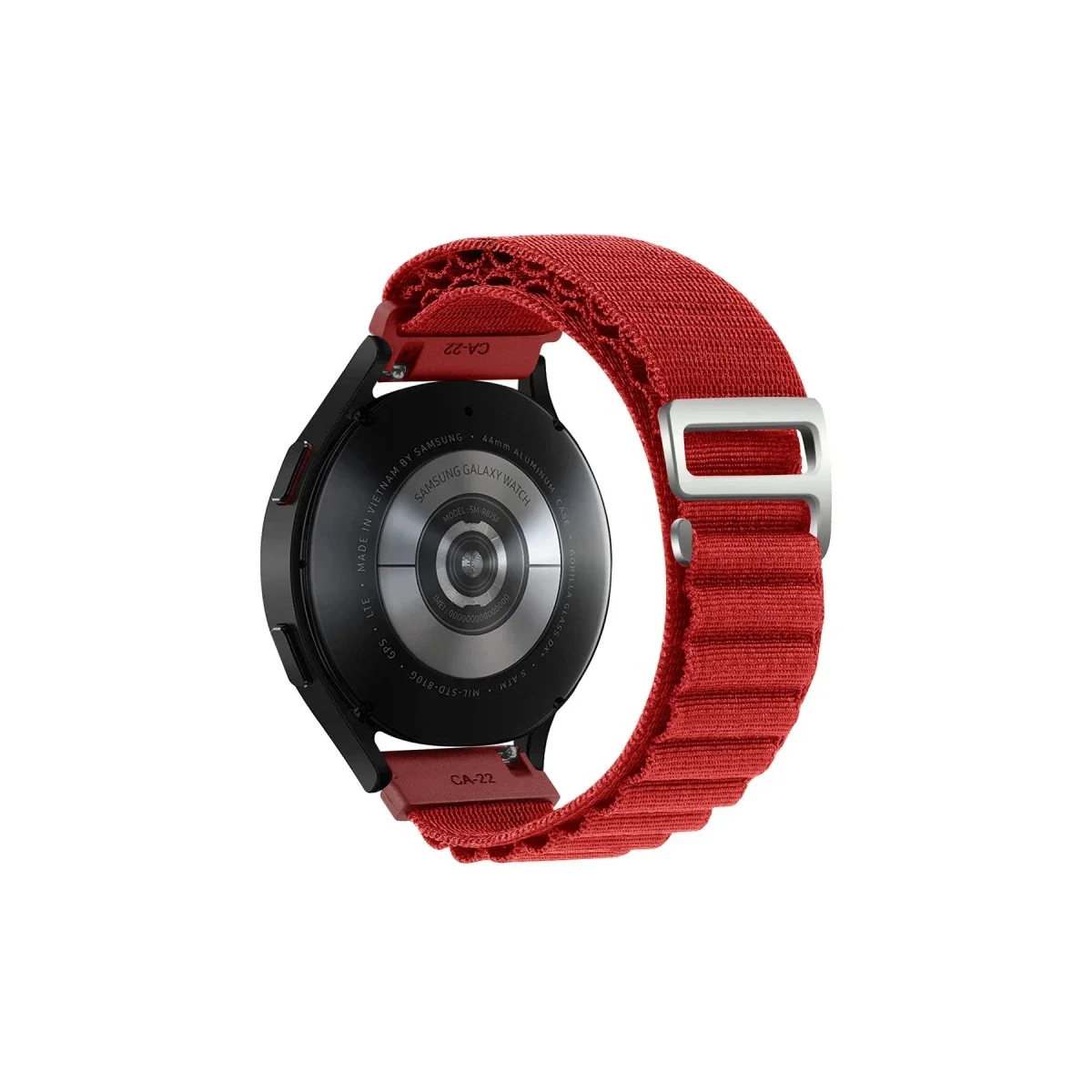 Watch 20mm KR410 Kumaş Kordon - Kırmızı görsel 2