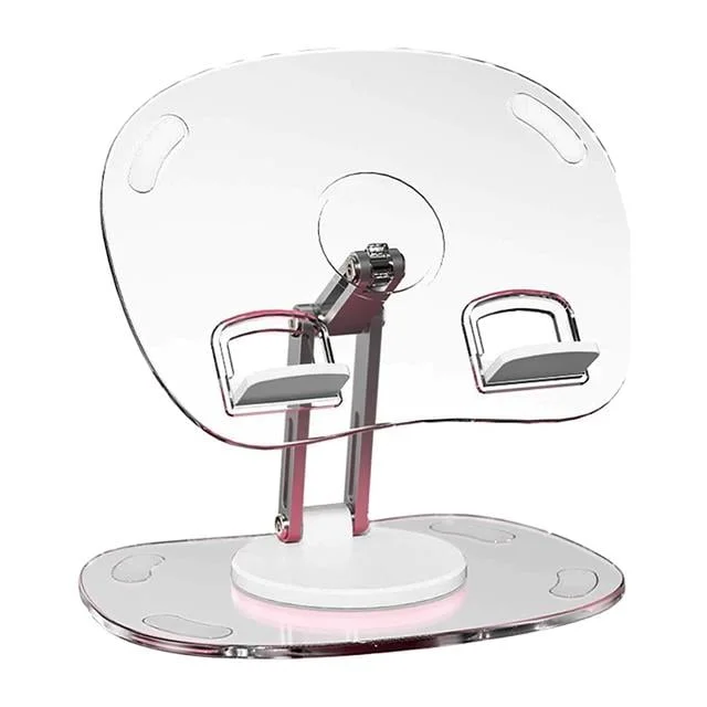 PM-24571 Q16 360 Derece Hareketli Şeffaf Ipad Tablet Ve Telefon Tutucu Stand görsel 5