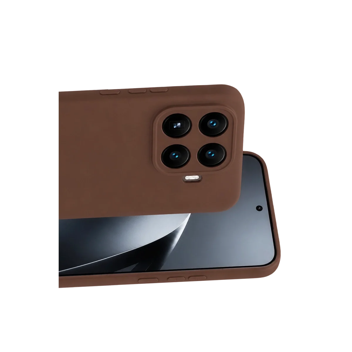 Xiaomi Mi 17t Pro First Silikon - Kahverengi görsel 2