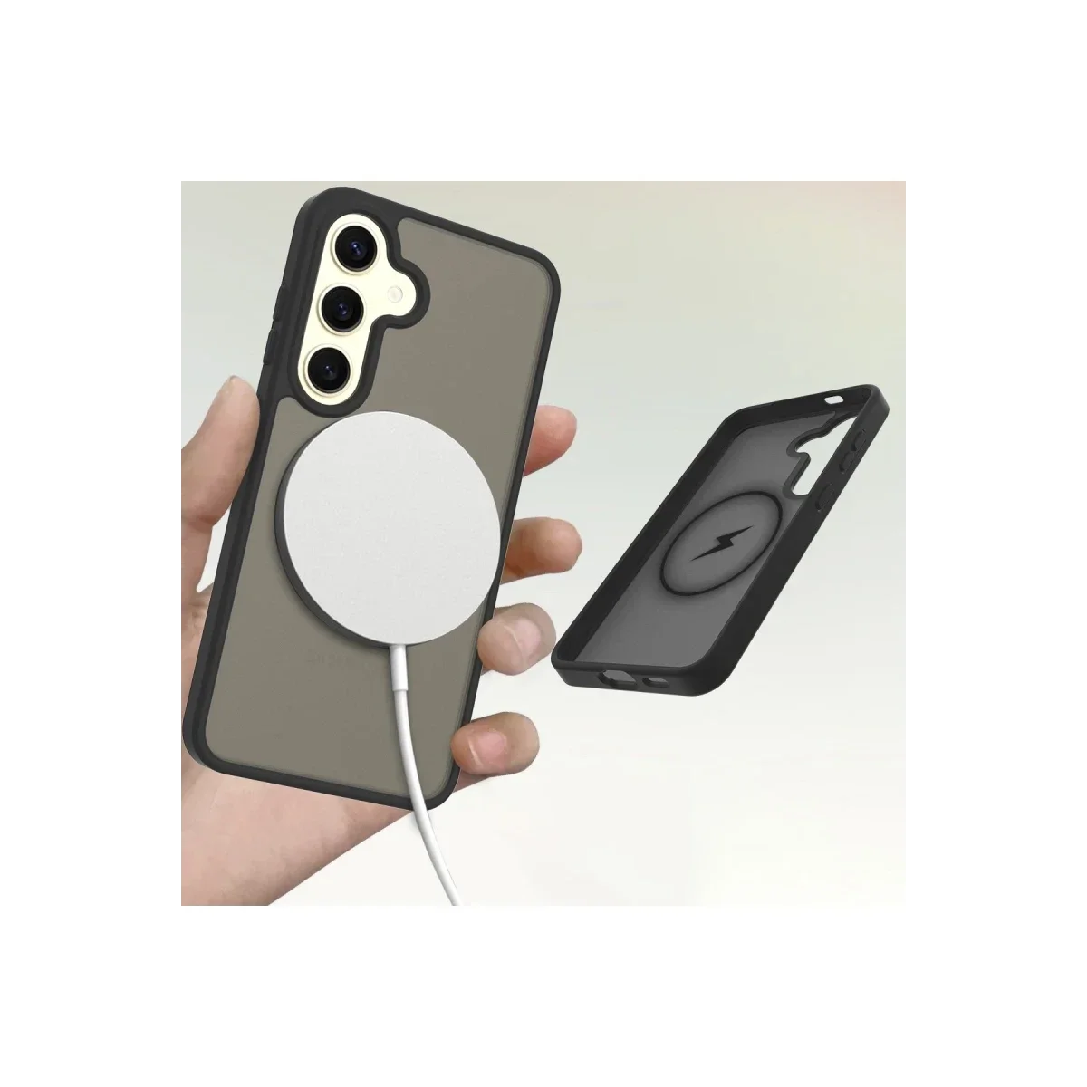 Joko Samsung Galaxy S24 Jota Magsafe Kapak - Siyah görsel 3