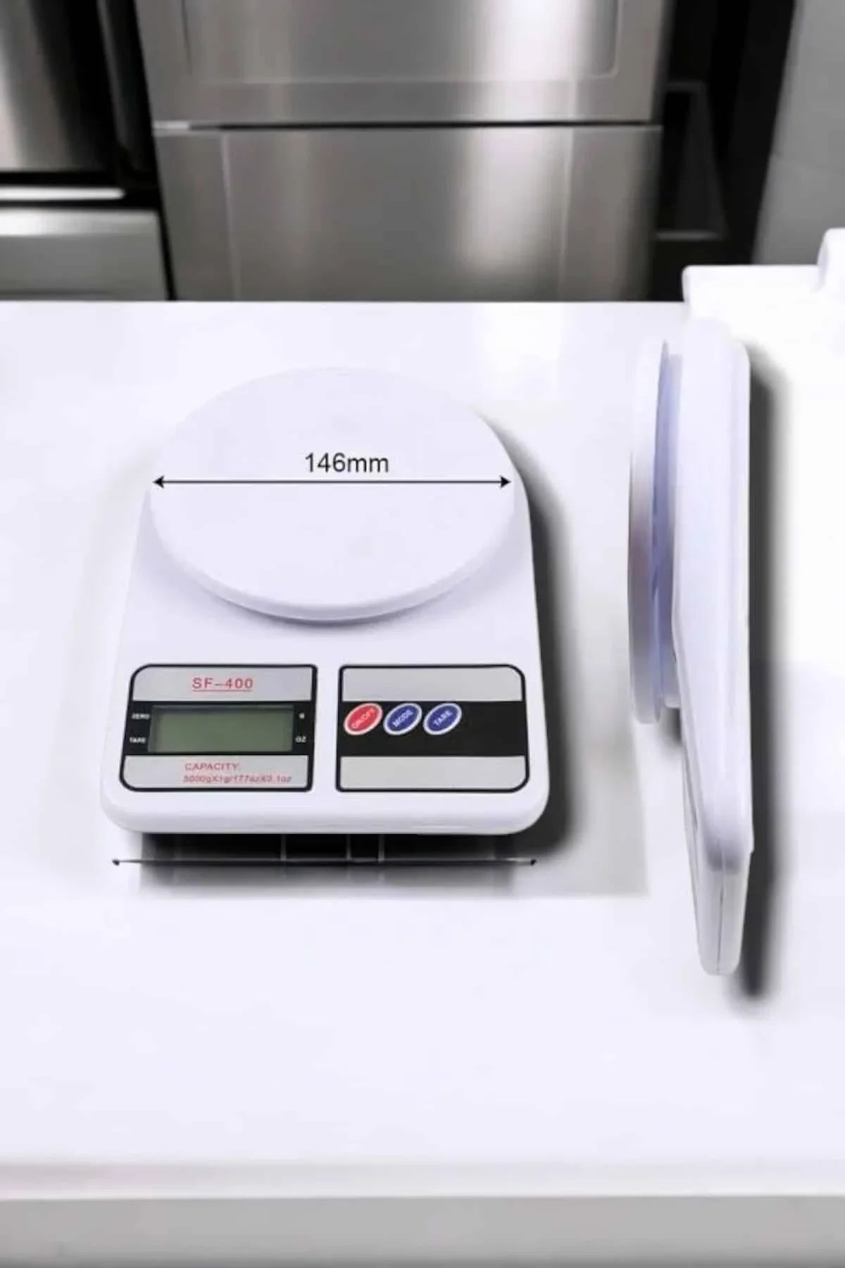 Net LCD Ekran ve Otomatik Kapanma Özelliği ile Uzun Ömürlü Dijital Mutfak Tartısı görsel 5