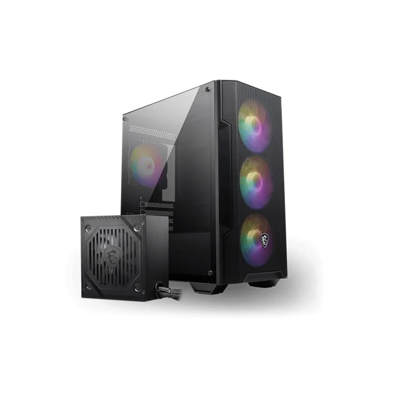 Mag Forge M100A D60 600W 80+ Akrilik Yan Panel 3X120MM 1X120MM Argb Bronze Matx Gamıng Kasa