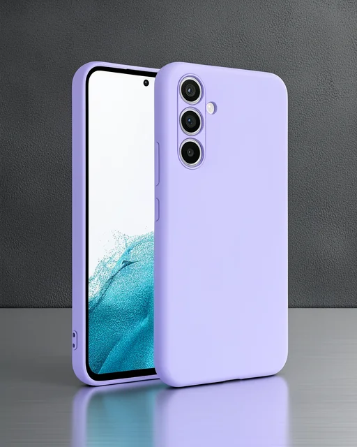 Samsung Galaxy A16 5g Kılıf First Silikon - Lila