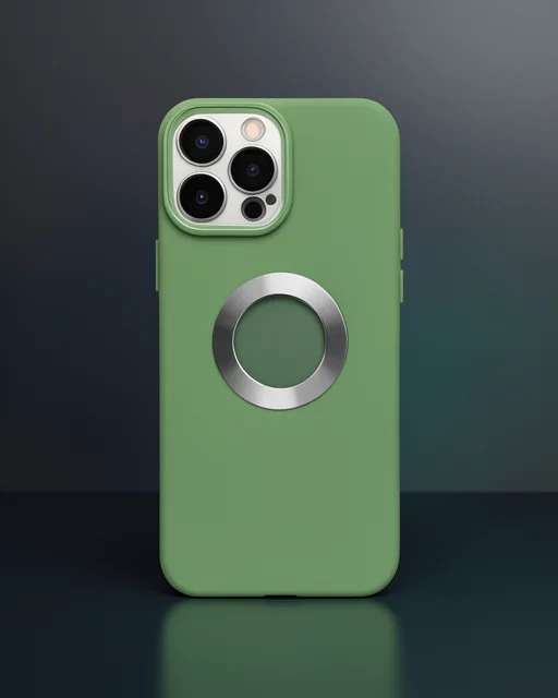 Apple İphone 13 Pro Max Kılıf Best Silikon - Yeşil