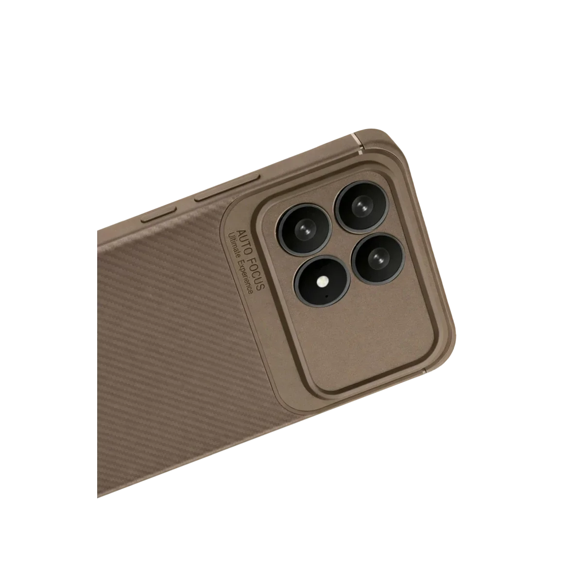 Xiaomi Poco F8 Pro Auto Focus Karbon Kapak - Kahverengi görsel 3