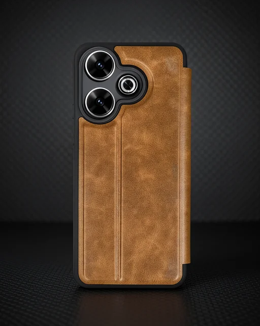 Xiaomi Redmi 13 4g Kılıf Flip Cover - Taba