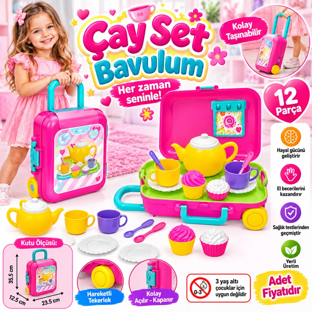 03496 Çay Set Bavulum