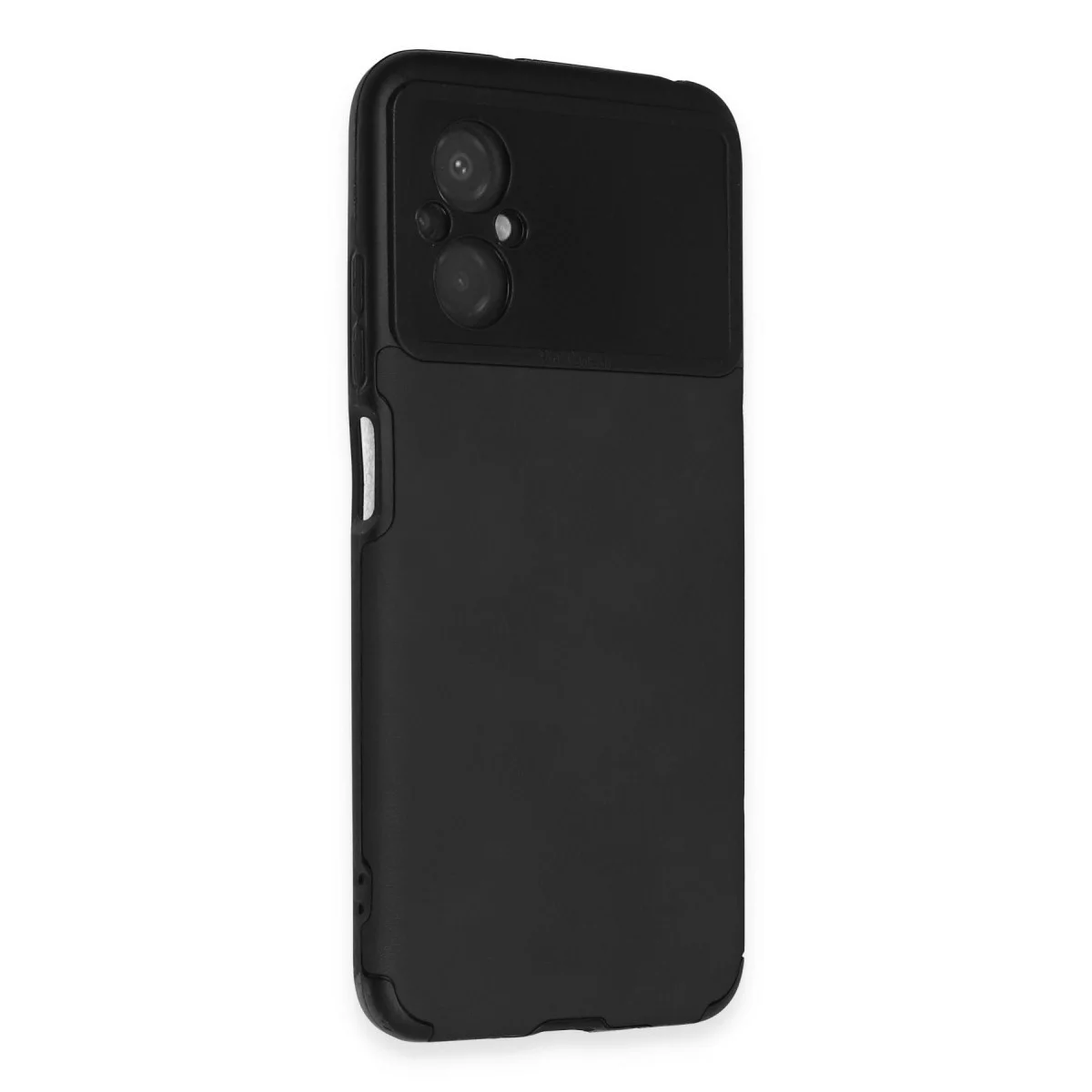 Xiaomi Poco M5 Kılıf Loop Deri Silikon - Siyah görsel 2