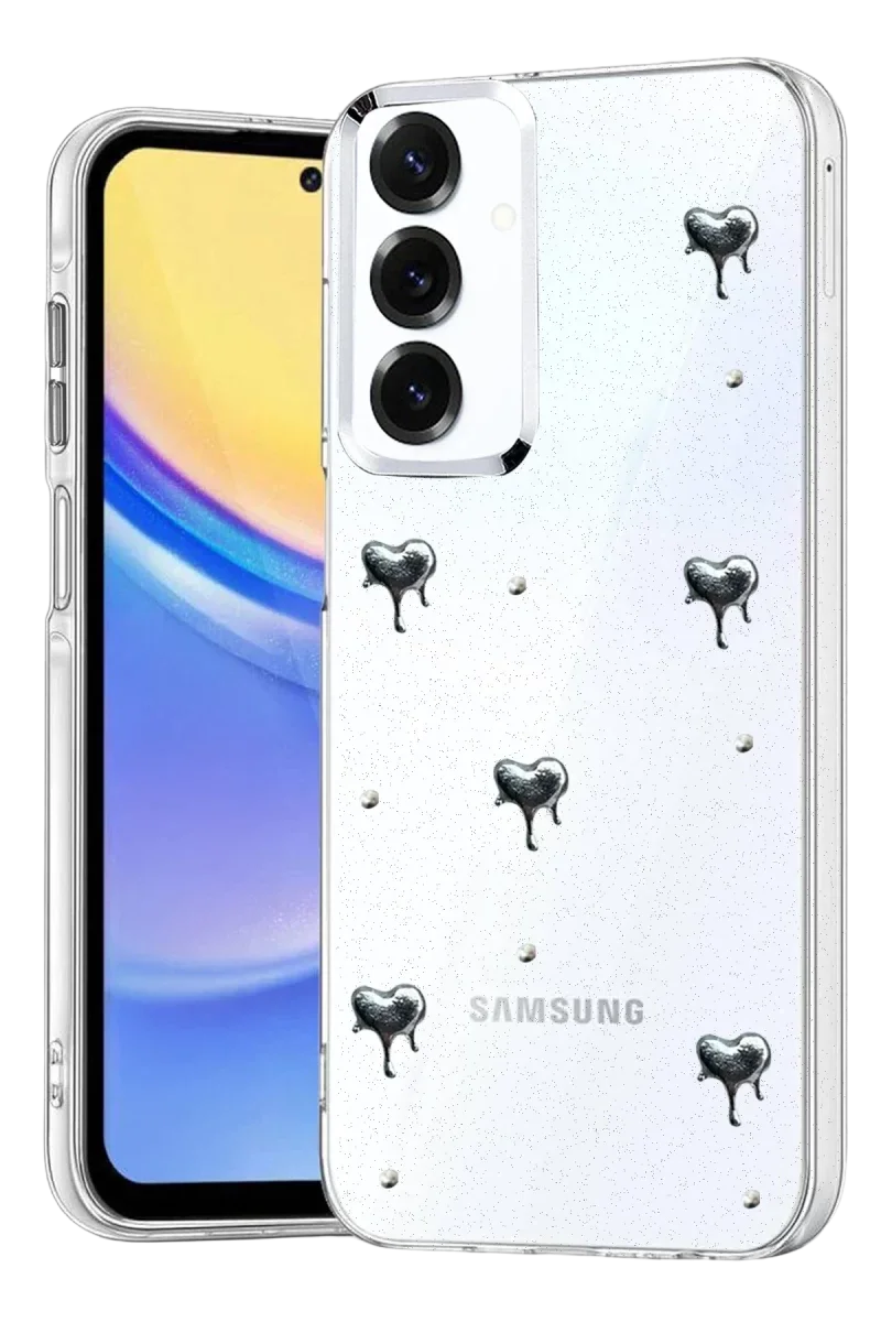Samsung Galaxy A24 4G Fiyonk Desenli Kapak - Desen 1