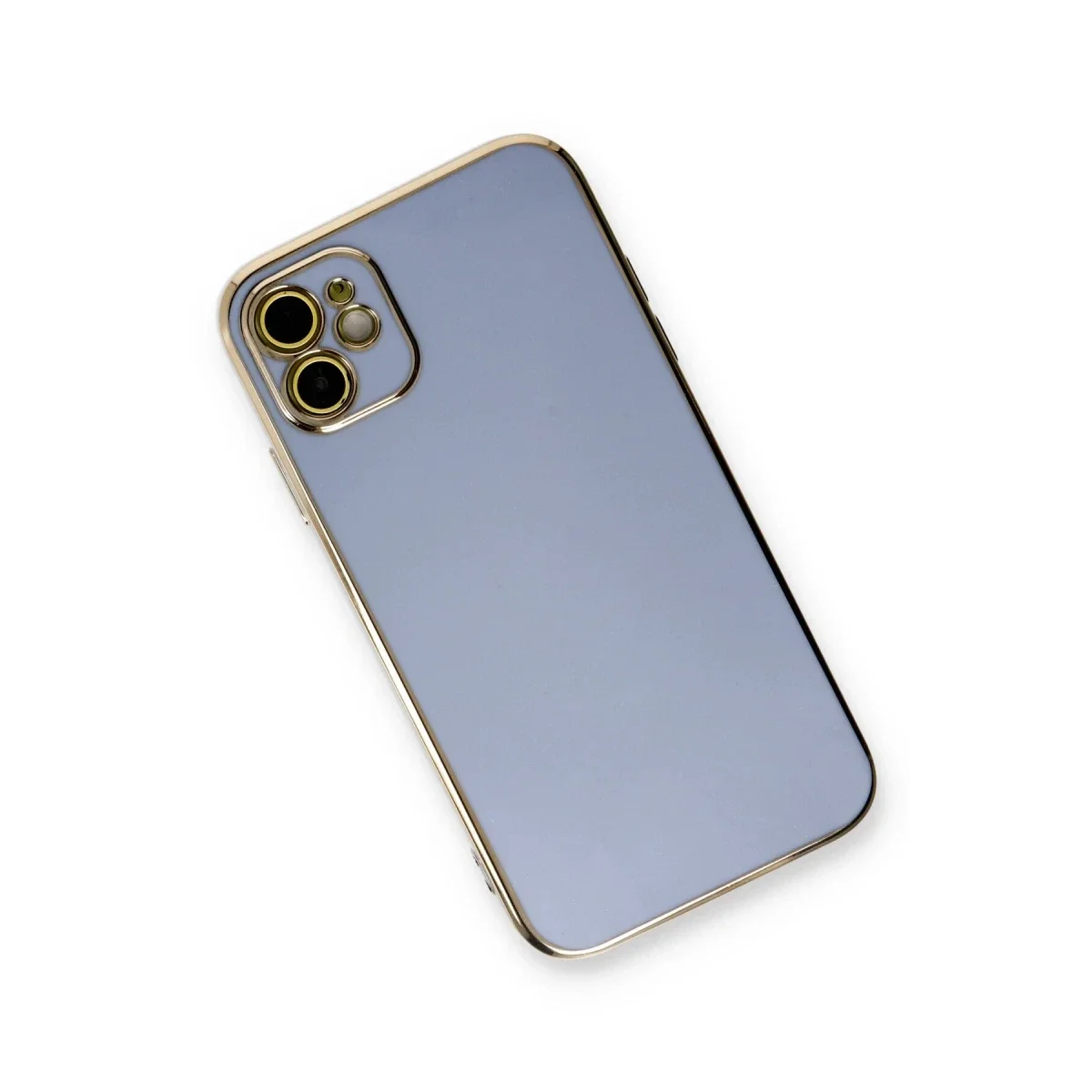 Apple iPhone 11 Kılıf Volet Silikon - Mavi görsel 3