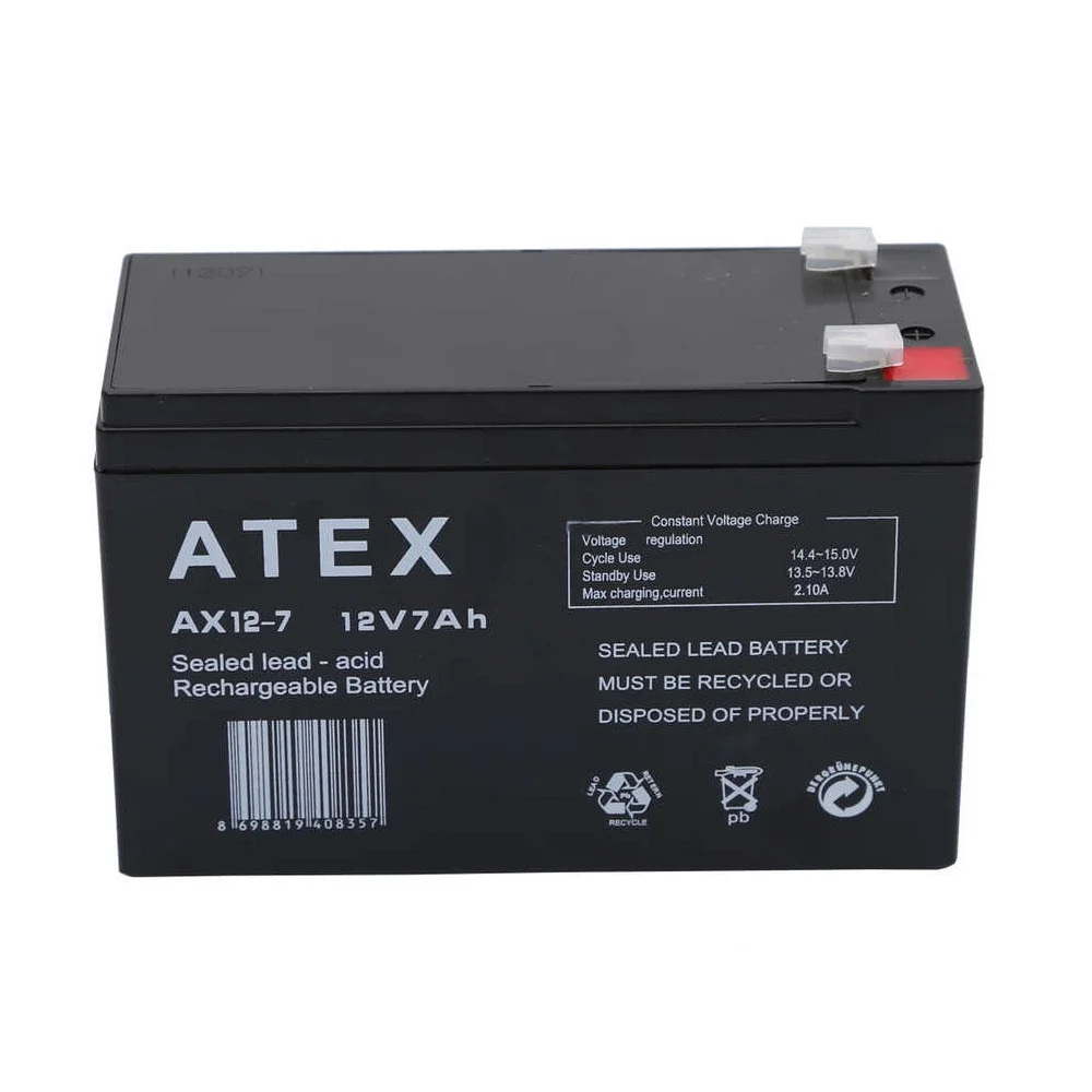 AX12-7 12V 7Ah Akü