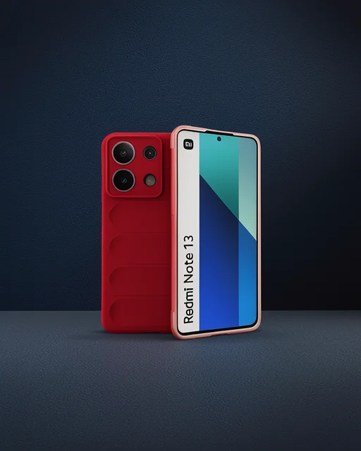 Xiaomi Redmi Note 13 4g Kılıf Optimum Silikon - Krem