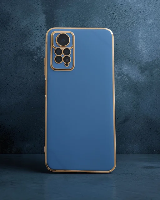 Xiaomi Redmi Note 12 Pro 4g Kılıf Volet Silikon - Mavi